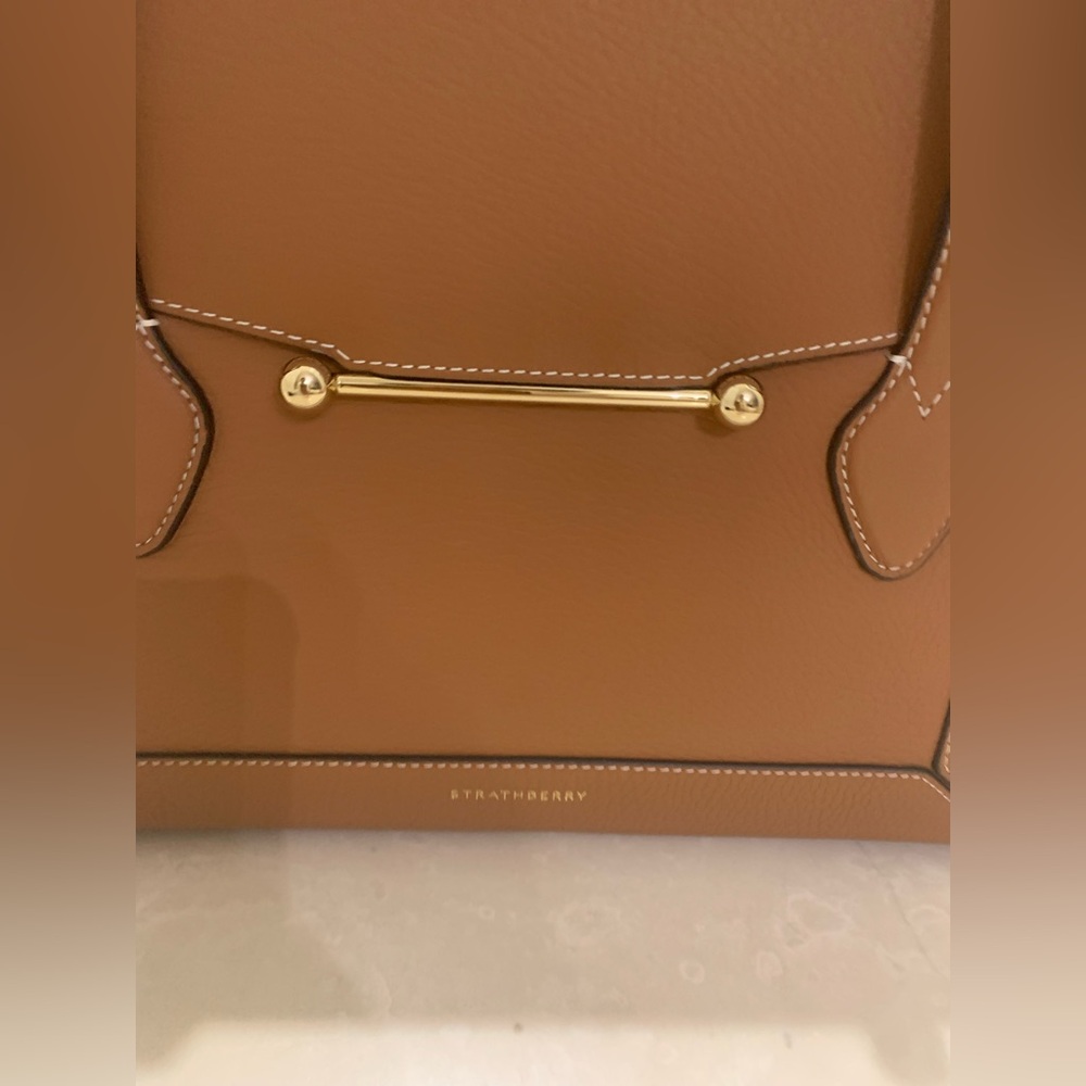 Strathberry Tan Tote Bag - Picture 4 of 17